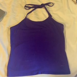 Tie top halter